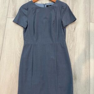 Theory Classic Blue Midi Dress